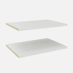 2 półki białe do szafy ADBOX 50 cm