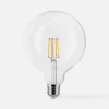 Żarówka LED barwa ciepła ORO-CLARO-E27-G125-7W-WW