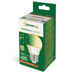 Żarówka LED E27 6W barwa ciepła DIMMABLE SPECTRUM