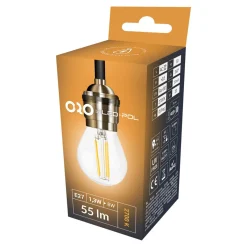 Żarówka LED E27 1,3W ORO-E27-G45-FL-CLARO-1,3W-WW barwa ciepła