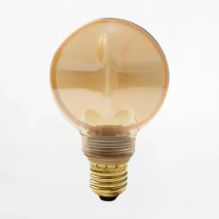 Żarówka LED G80 SERIA ZERO E27 4W AMBER barwa ciepła SZ61039