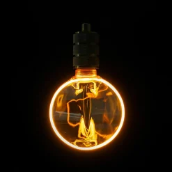 Żarówka LED G130 SERIA ZERO E27 4W AMBER barwa ciepła SZ61041