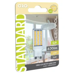 Żarówka LED G9 4,8W barwa neutralna ORO-G9-PETIT-4,8W-DW