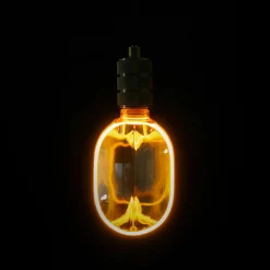 Żarówka LED O100 SERIA ZERO E27 4W AMBER barwa ciepła SZ61039