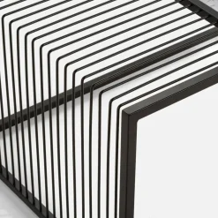 Ława IVEN II ze szklanym blatem