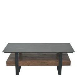 Ława nowoczesna z kamiennym blatem BIVIO