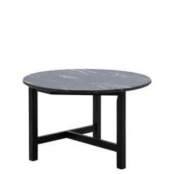 Ława okrągła czarna SAFI