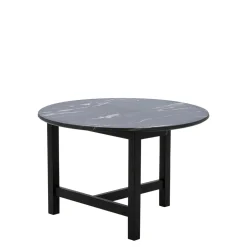 Ława okrągła czarna SAFI