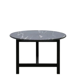 Ława okrągła czarna SAFI