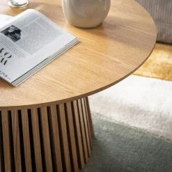 Ława okrągła do salonu LIRANDANO 80x80 cm