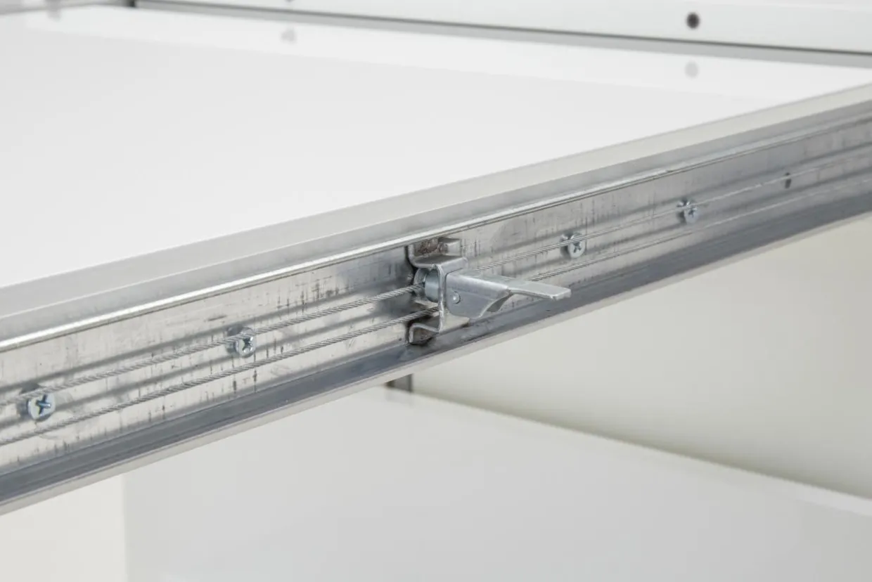 Ława rozkładana AVERSA biała