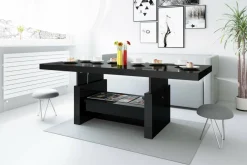 Ława rozkładana AVERSA czarna