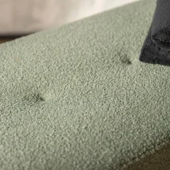 Ławka boucle szałwiowa KORSETT