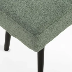 Ławka boucle szałwiowa KORSETT