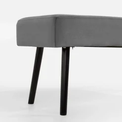 Ławka ciemnoszara KORSETT