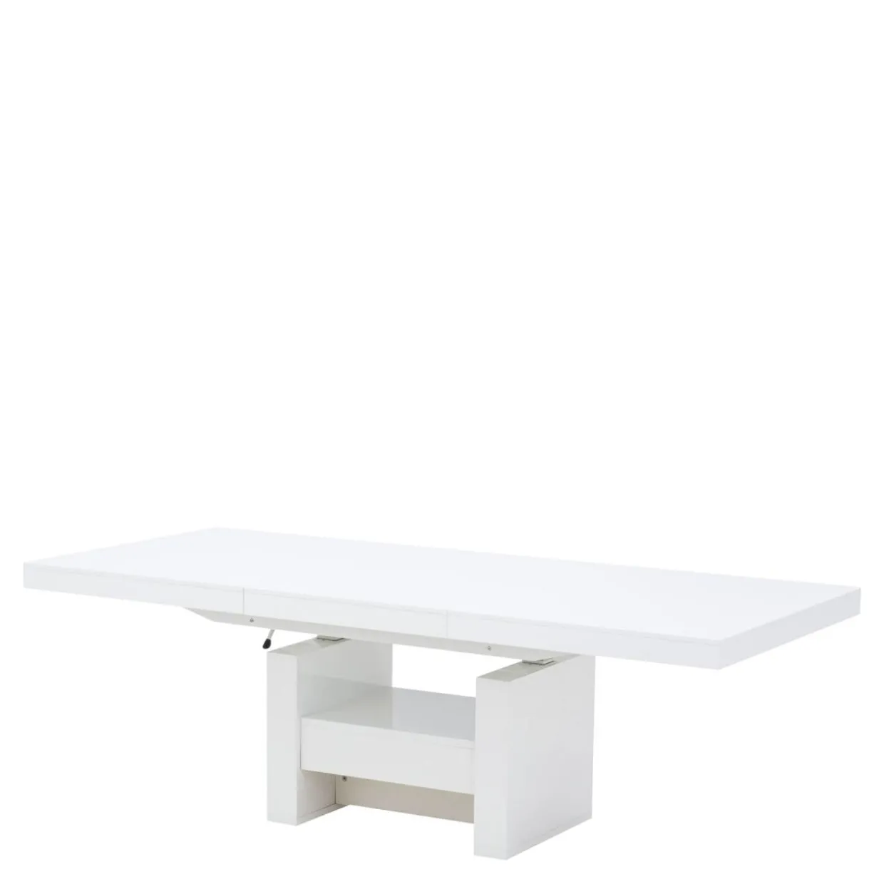 Ławostół z szufladą AVERSA LUX połysk biały