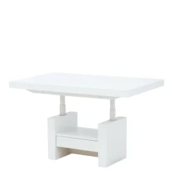 Ławostół z szufladą AVERSA LUX połysk biały