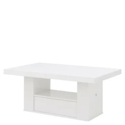 Ławostół z szufladą MALAGA MAT biały