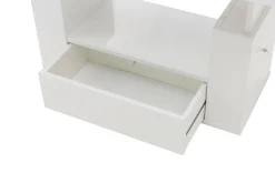 Ławostół z szufladą MALAGA MAT biały