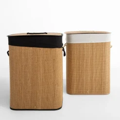 Bambusowy kosz do przechowywania