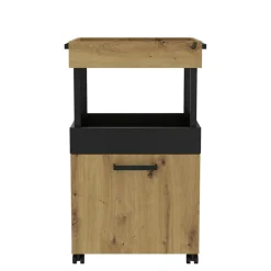 Barek na kółkach HOME BAR dąb artisan