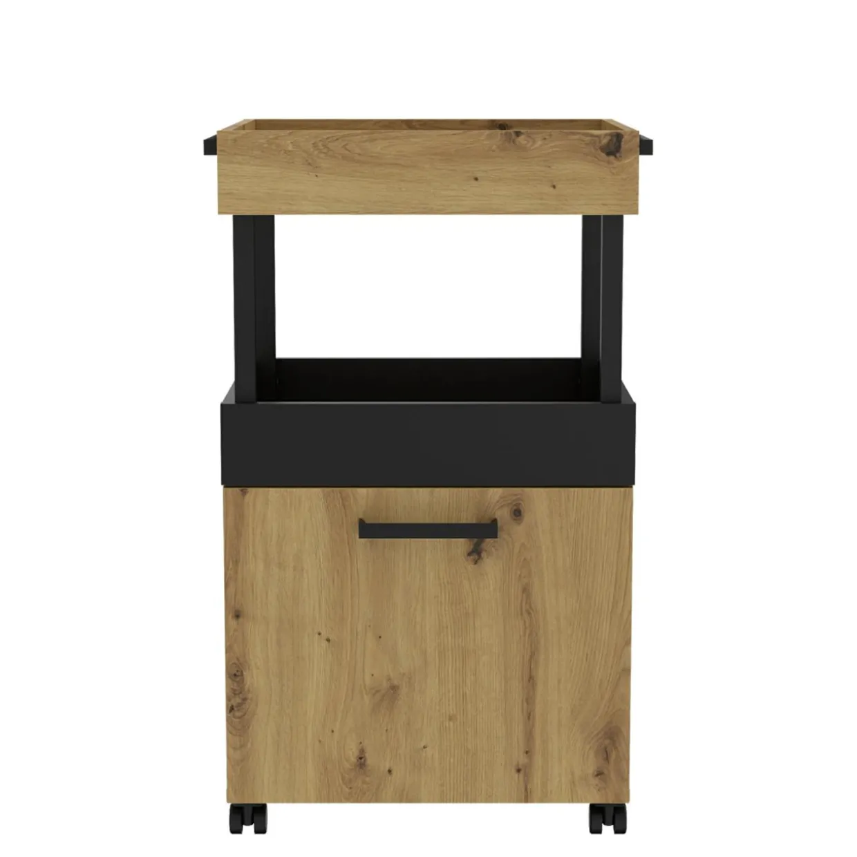 Barek na kółkach HOME BAR dąb artisan