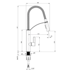 Bateria GERBERA BGB 072M chrom