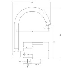 Bateria składana ASTER BCA 061M chrom