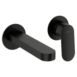 Bateria umywalkowa podtynkowa 2-otworowa nero ALPINIA