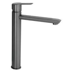 Bateria umywalkowa wysoka BQA D20N titanium ARNIKA