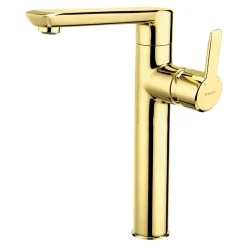 Bateria umywalkowa wysoka BQA Z20K złota połysk ARNIKA