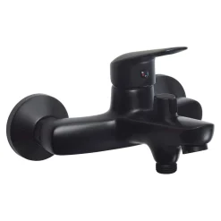 Bateria wannowa ścienna nero BORO