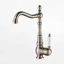 Bateria zlewozmywakowa LAVEO SPES BAE_565D retro mosiądz antyczny