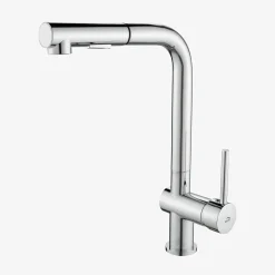 Bateria zlewozmywakowa z wyciąganą wylewką LAVEO LUX chrom