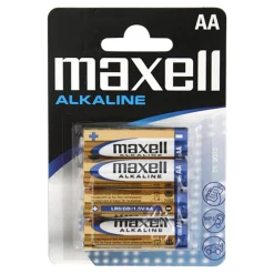 Baterie alkaliczne MAXELL LR06/AA - kpl 4 szt.