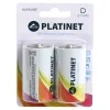 Baterie alkaliczne PLATINET LR20 - kpl 2 szt.