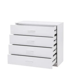 Biała komoda MARSYLIA połysk