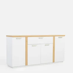 Biała komoda z szufladą DEKO