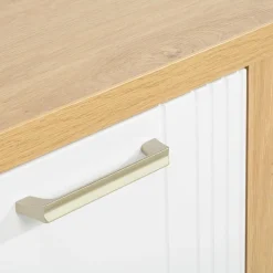 Biała komoda z szufladą DEKO