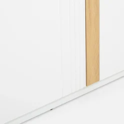 Biała komoda z szufladą DEKO