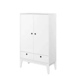 Biała szafa niska dla nastolatka FEMII