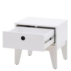 Biała szafka nocna dla nastolatka FEMII