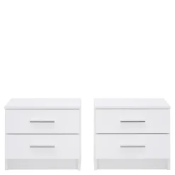 Białe szafki nocne MARSYLIA 2 szt