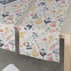 Bieżnik bawełniany HERBS 40x140 cm