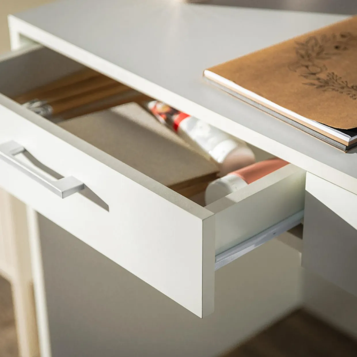 Biurko 100 cm białe OLGA