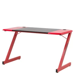 Biurko gamingowe NEON SKY czerwone