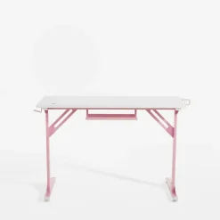 Biurko gamingowe różowe LIRAGE