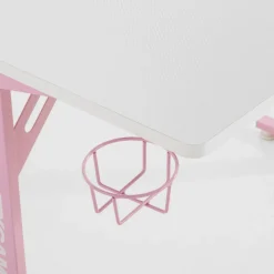 Biurko gamingowe różowe LIRAGE