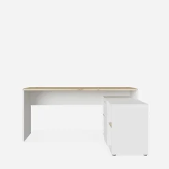 Biurko narożne z komodą CONTRA COSTA