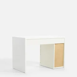 Biurko z 3 szufladami ESPRESSO biały połysk